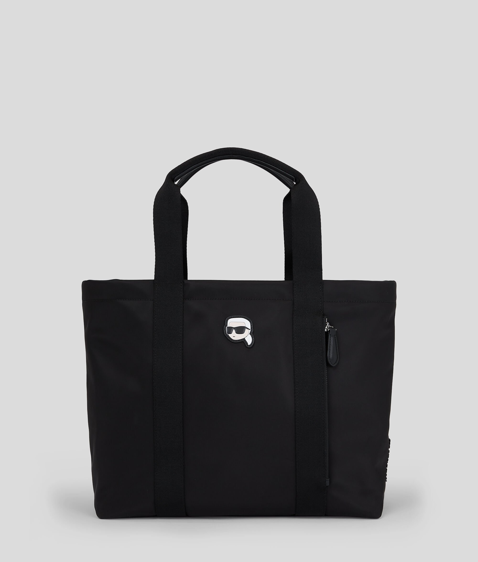 (image for) Handcrafted K/IKONIK NYLON LARGE ZIP-TOP TOTE BAG